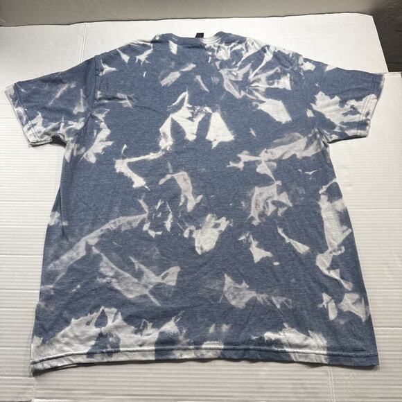 Johnny Cash Tye Dye Guitar Shirt Gildan Softstyle XL - Picture 8 of 8